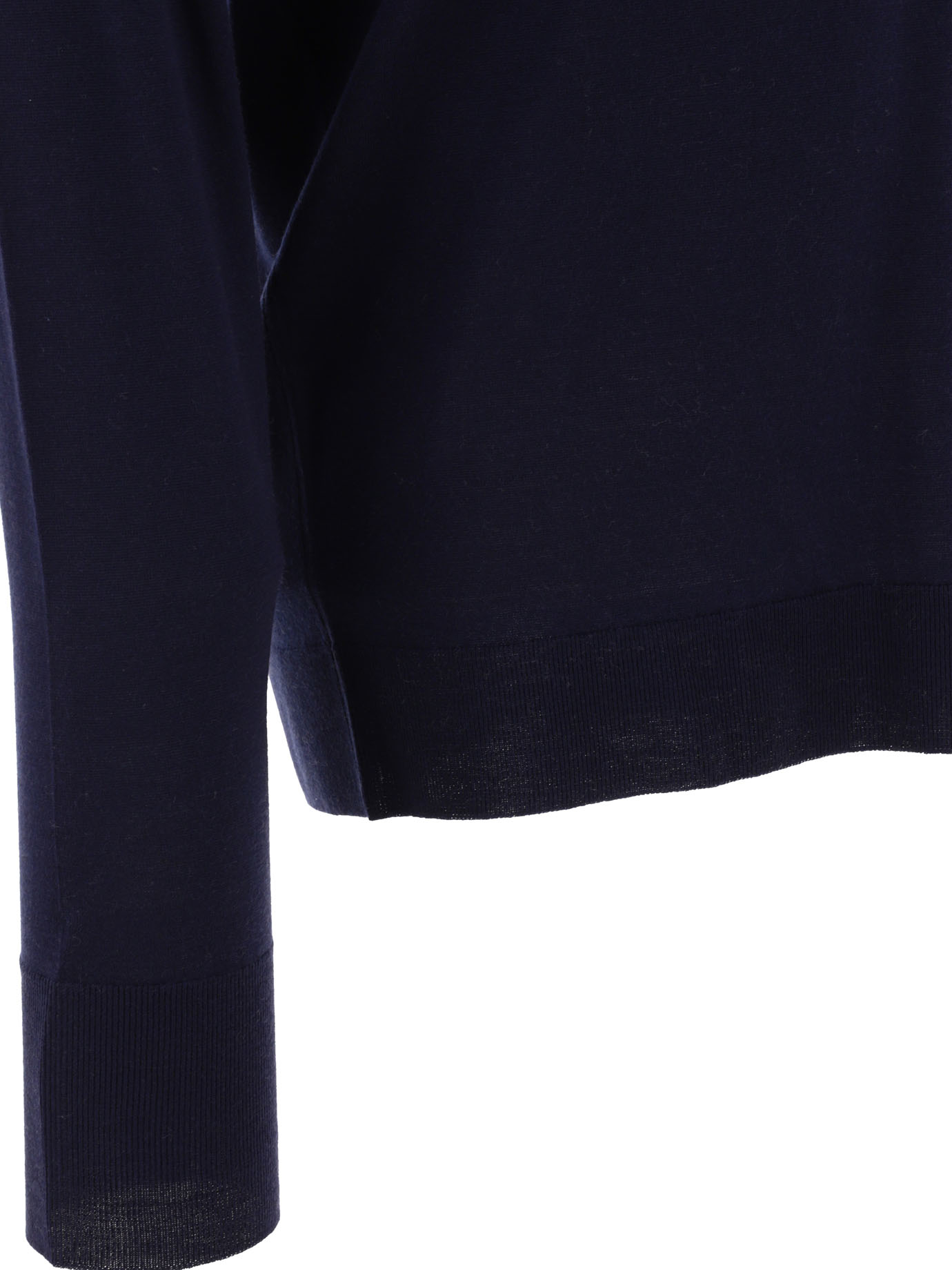 JOHN SMEDLEY Blue Marcus sweater